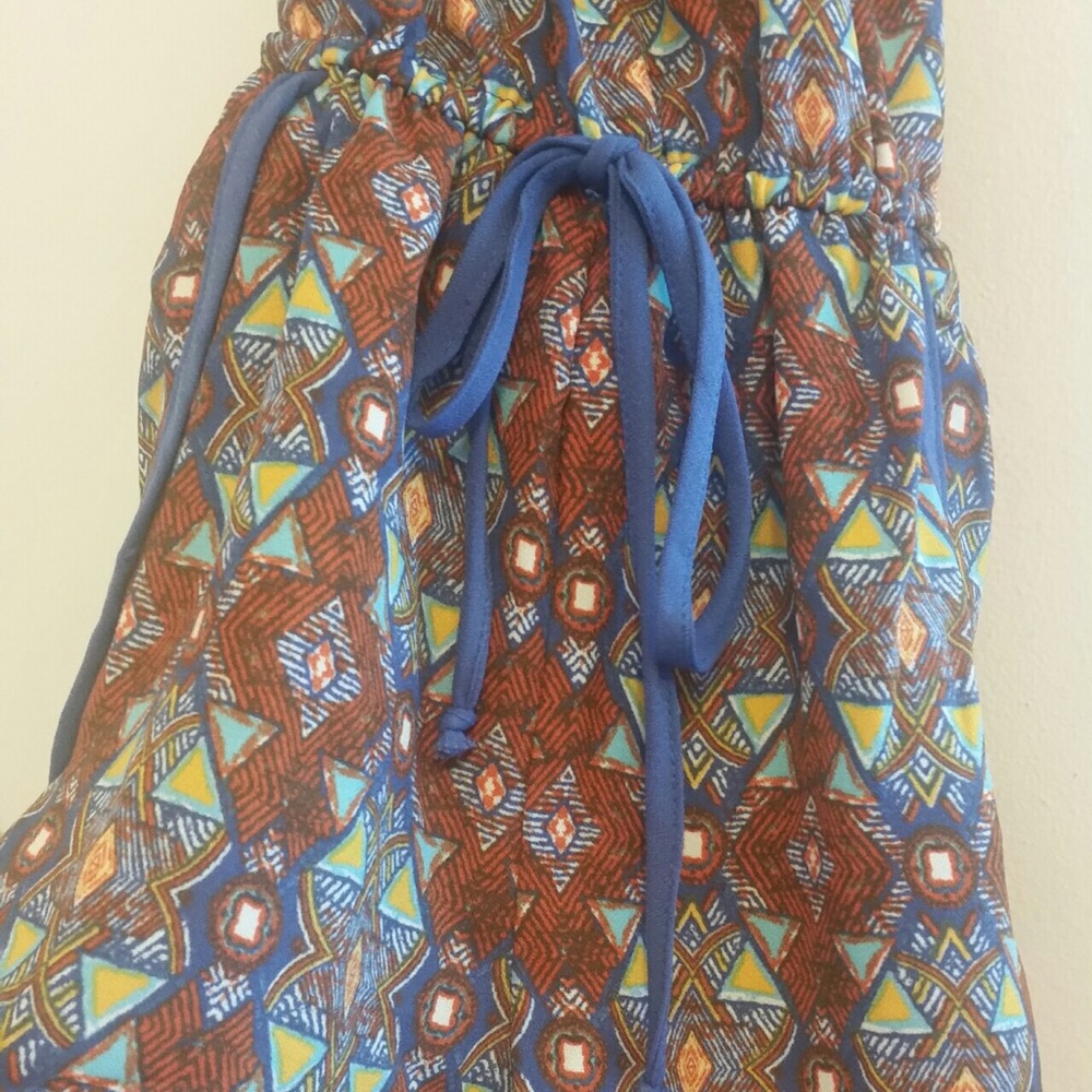 Flirty Tribal Print Romper